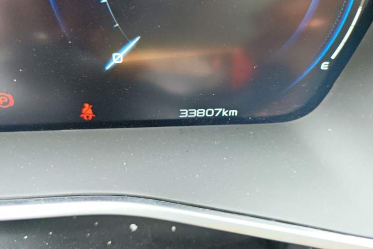 Used Geely Auto Preface 2023 1.5TD Kunlun Edition Odometer Close Up