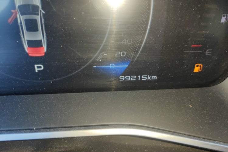 Used Geely Auto Preface 2023 2.0TD Luxury Version Odometer Close Up