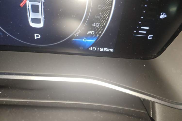 Used Geely Auto Preface 2023 1.5TD Fuyao Version Odometer Close Up