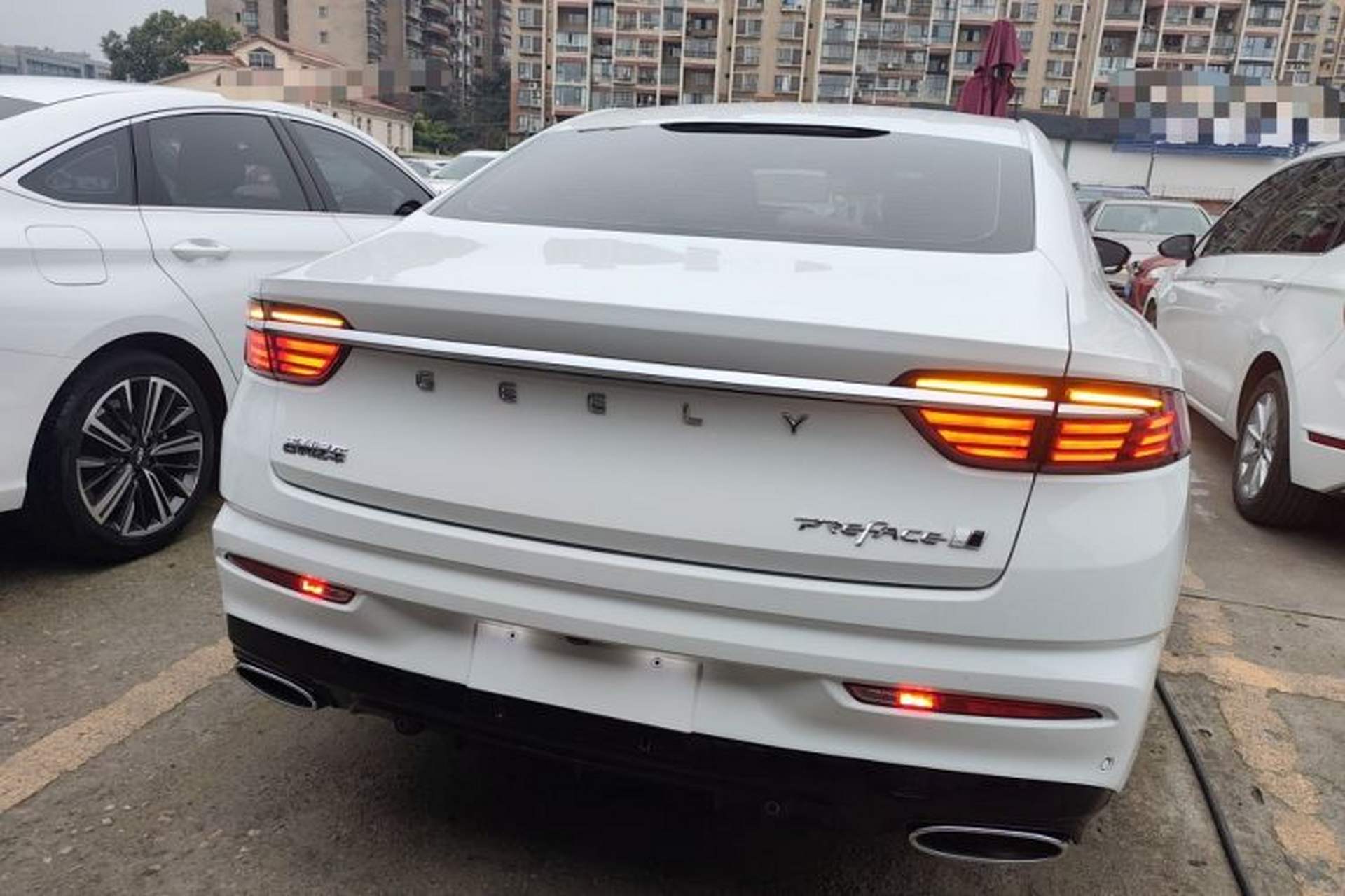 Used Geely Auto Preface 2023 1.5TD Fuyao Version Rear