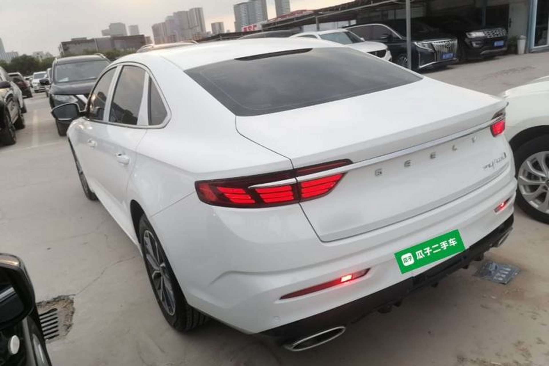 Used Geely Auto Preface 2023 1.5TD Fuyao Version Rear Left 45 Deg