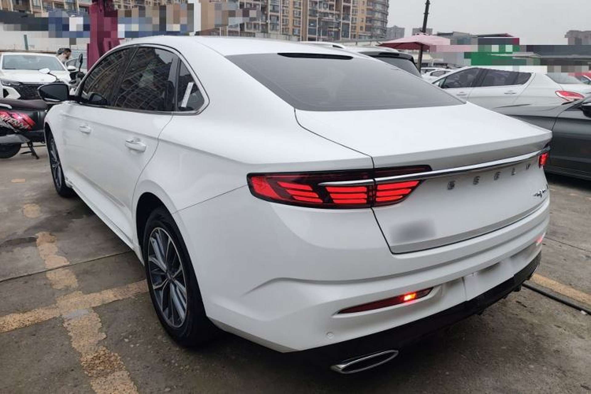 Used Geely Auto Preface 2023 1.5TD Fuyao Version Rear Left 45 Deg