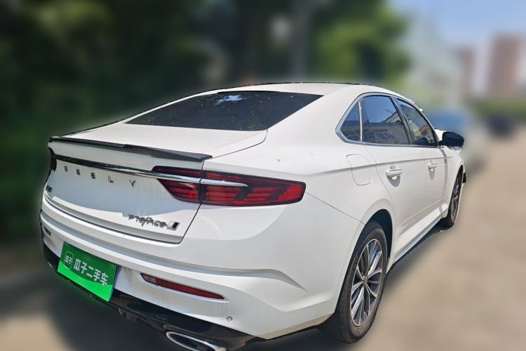 Used Geely Auto Preface 2023 1.5TD Fuyao Version Rear Right 45 Deg