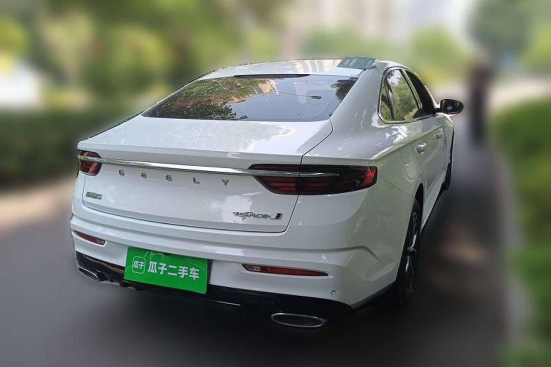 Used Geely Auto Preface 2023 2.0TD Luxury Version Rear Right 45 Deg