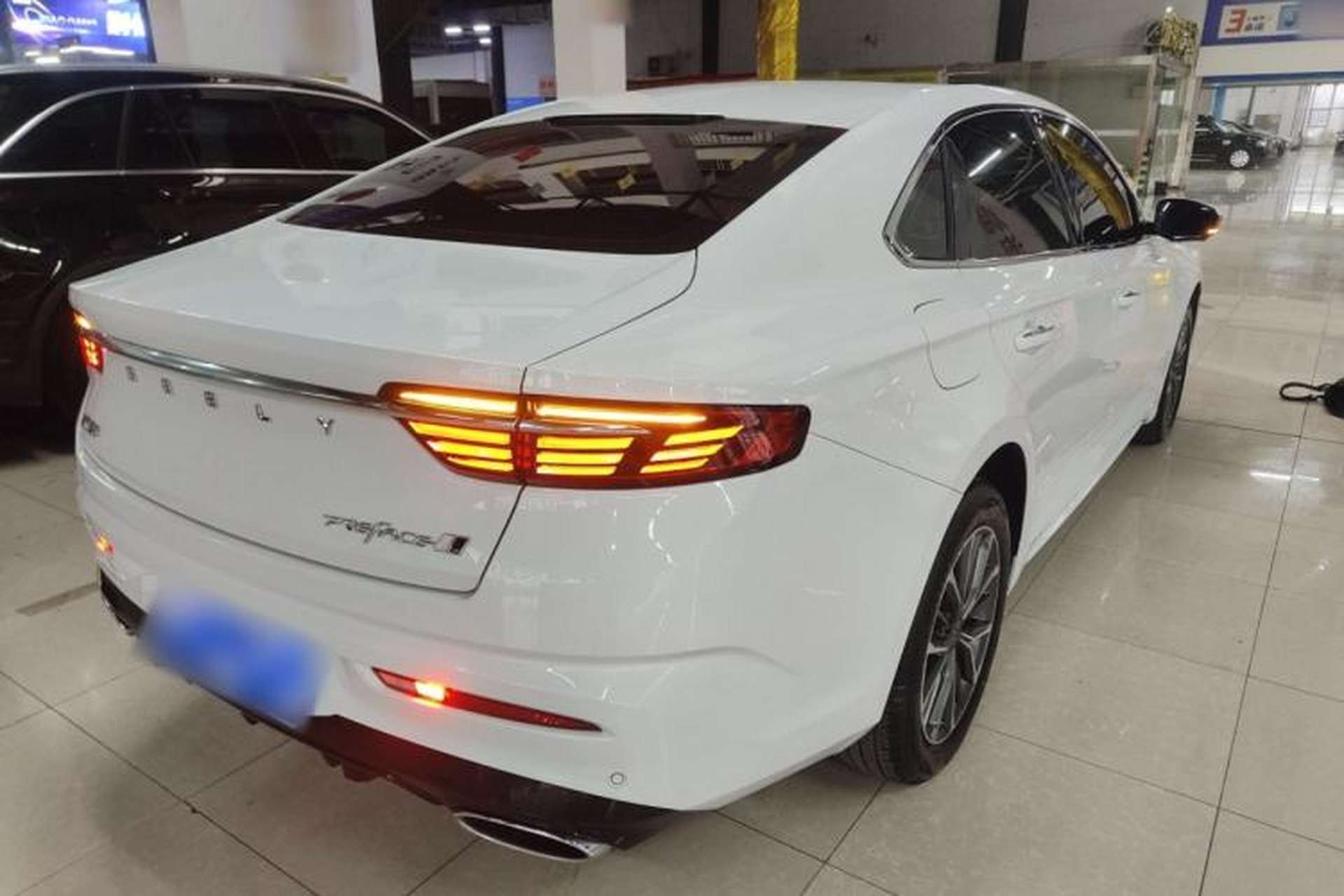 Used Geely Auto Preface 2023 1.5TD Fuyao Version Rear Right 45 Deg