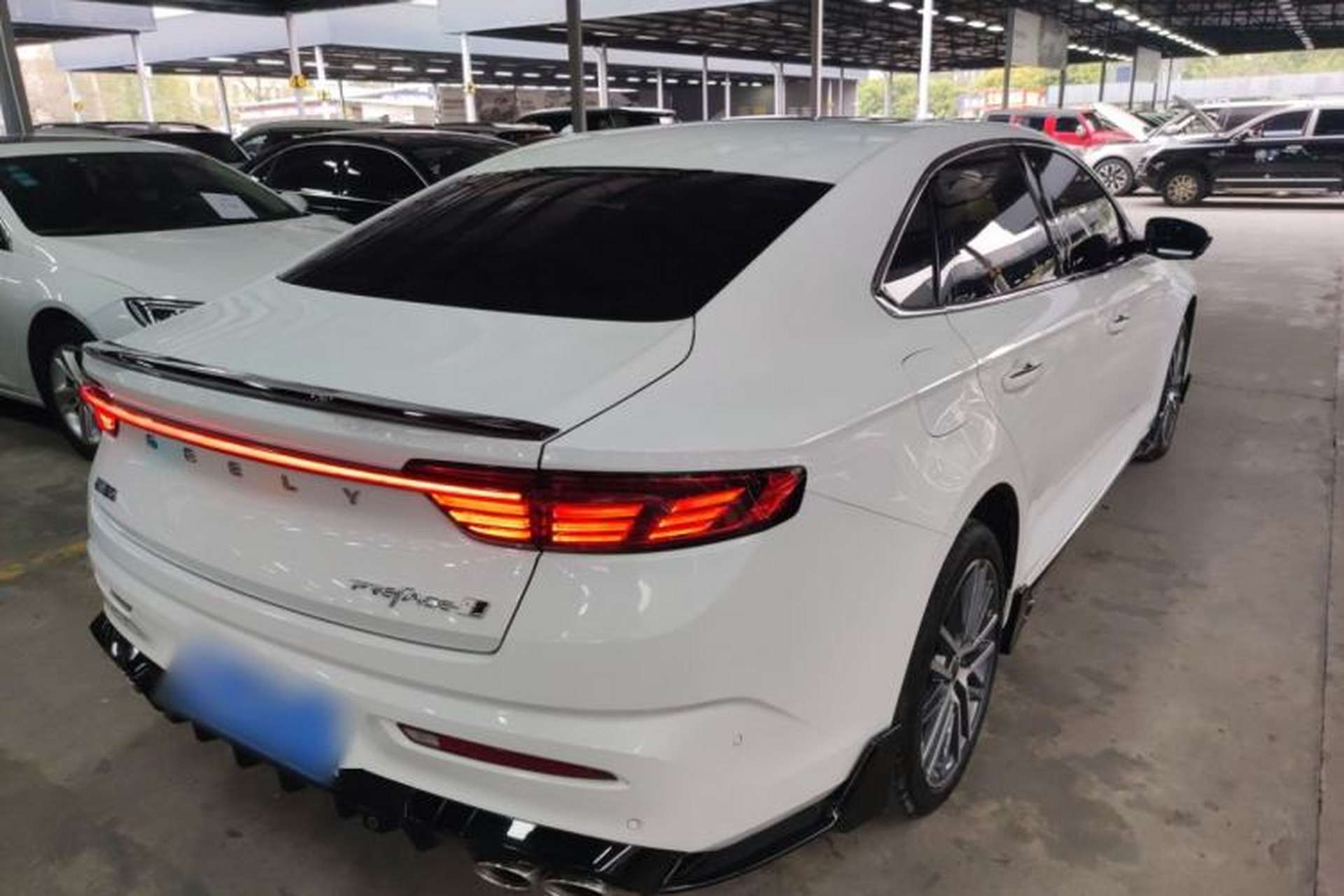 Used Geely Auto Preface 2023 2.0TD "Only This Verdant Green" Edition Rear Right 45 Deg