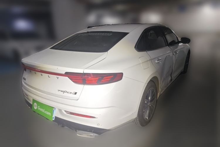 Used Geely Auto Preface 2023 1.5TD Fuyao Version Rear Right 45 Deg