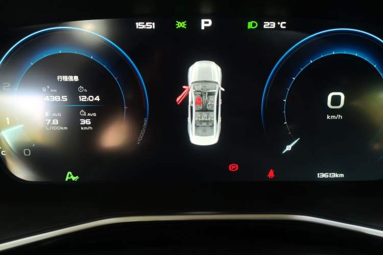 Used Geely Auto Preface 2024 2.0TD Qingyun Edition Instrument Cluster