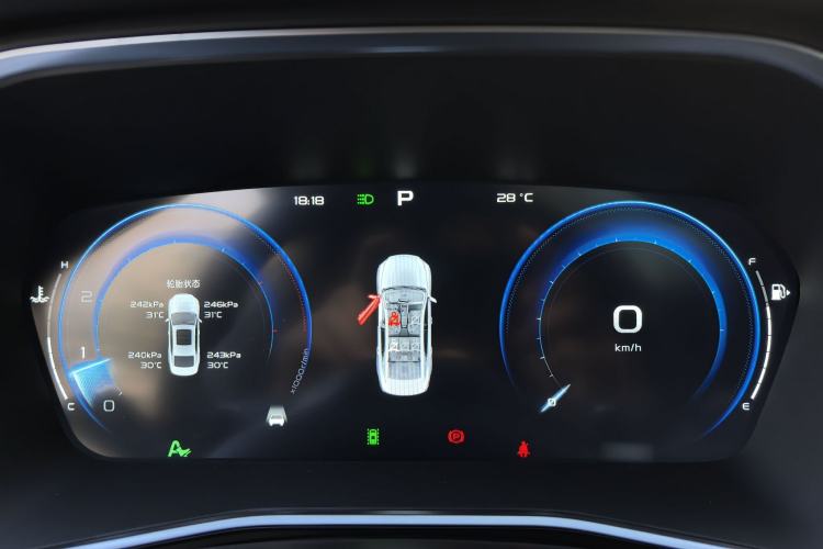 Used Geely Auto Preface 2024 2.0TD Qingyun Edition Instrument Cluster