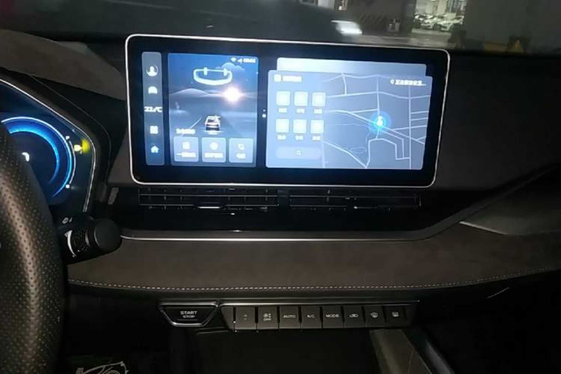 Used Geely Auto Preface 2024 2.0TD Qingyun Edition Audio And AC Panel