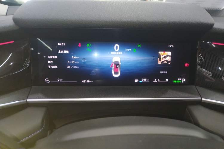 Used Geely Auto Preface 2024 Zhiqing 1.5TD Galaxy Edition Instrument Cluster
