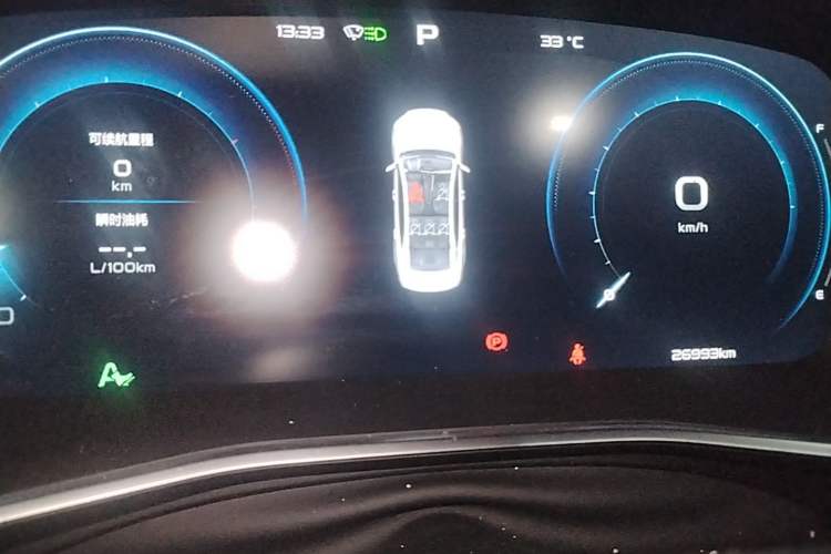 Used Geely Auto Preface 2024 2.0TD Qingyun Edition Instrument Cluster
