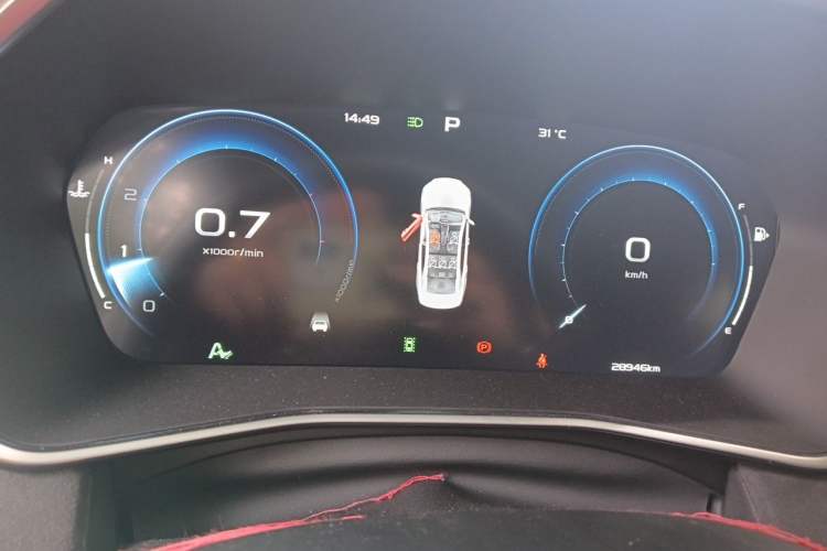 Used Geely Auto Preface 2024 2.0TD Qingyun Edition Instrument Cluster