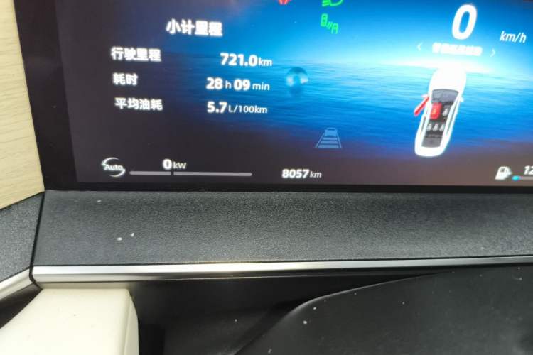 Used Geely Auto Preface 2024 Zhiqing 1.5TD Tiangong Edition Odometer Close Up