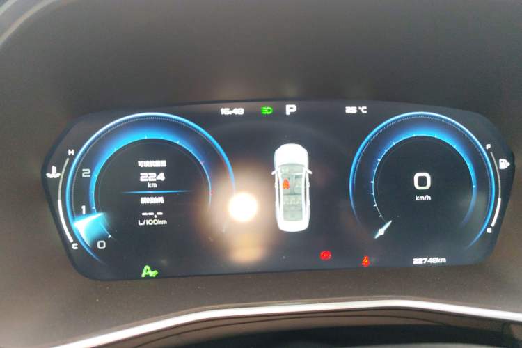 Used Geely Auto Preface 2024 2.0TD Qingyun Edition Instrument Cluster