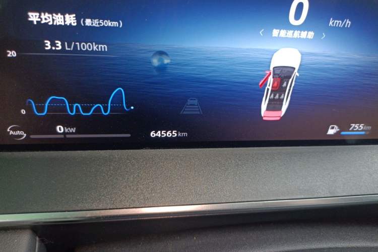 Used Geely Auto Preface 2024 Zhiqing 1.5TD Xingyun Edition Odometer Close Up