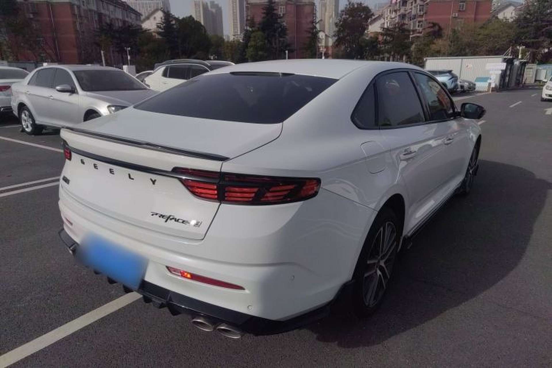 Used Geely Auto Preface 2024 2.0TD Qingyun Edition Rear Right 45 Deg