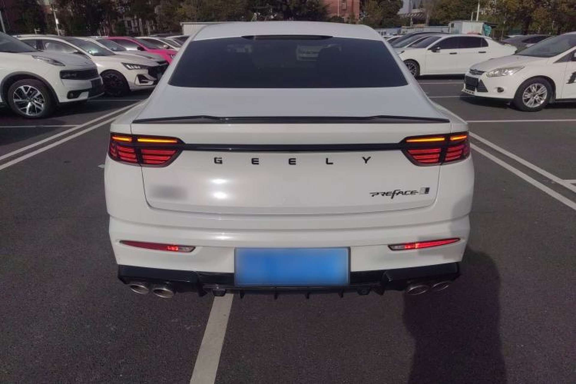Used Geely Auto Preface 2024 2.0TD Qingyun Edition Rear
