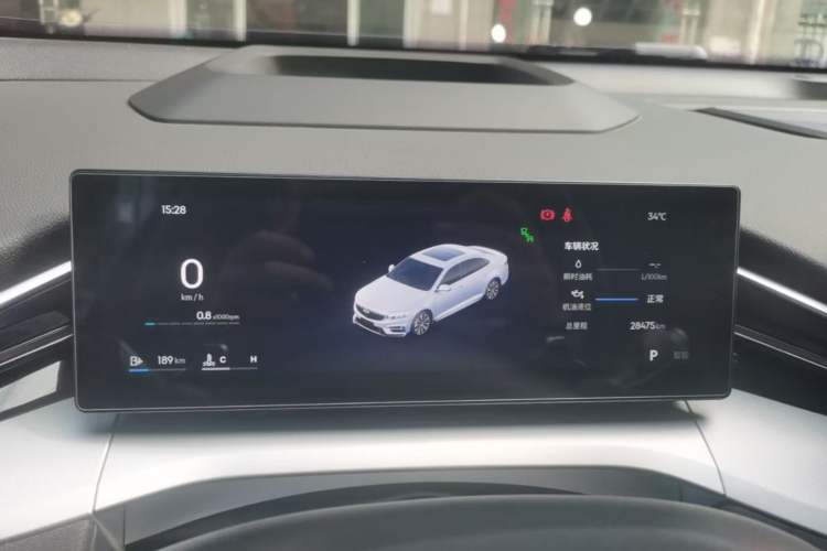 Used Geely Auto Preface 2025 Dongfang Yao 2.0TD Moonlight Edition Instrument Cluster