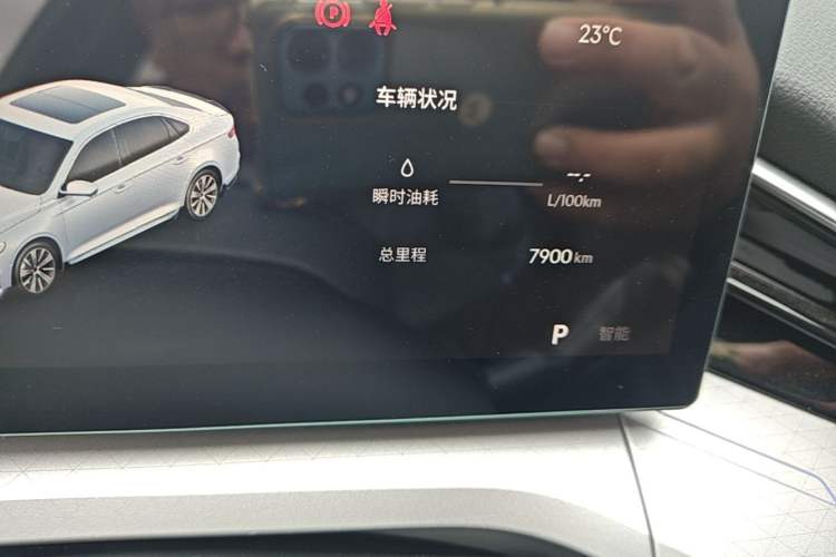 Used Geely Auto Preface 2025 Dongfang Yao 1.5TD Fuyao Edition Odometer Close Up