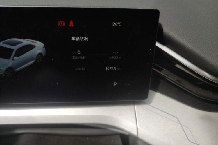Used Geely Auto Preface 2025 Dongfang Yao 1.5TD Fuyao Edition Odometer Close Up
