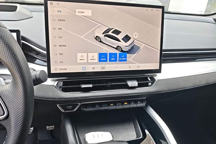 Used Geely Auto Preface 2025 Dongfang Yao 2.0TD Moonlight Edition Audio And AC Panel