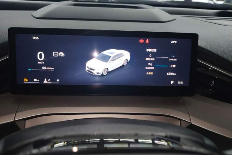 Used Geely Auto Preface 2025 Dongfang Yao 2.0TD Moonlight Edition Instrument Cluster