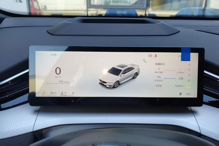 Used Geely Auto Preface 2025 Dongfang Yao 2.0TD Moonlight Edition Instrument Cluster