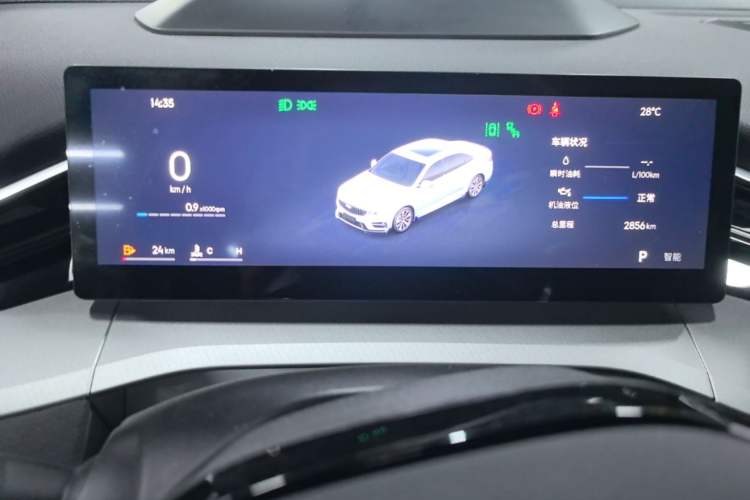 Used Geely Auto Preface 2025 Dongfang Yao 2.0TD Moonlight Edition Instrument Cluster