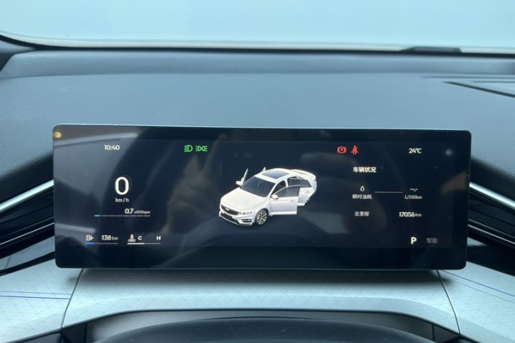 Used Geely Auto Preface 2025 Dongfang Yao 1.5TD Kunlun Edition Odometer Close Up