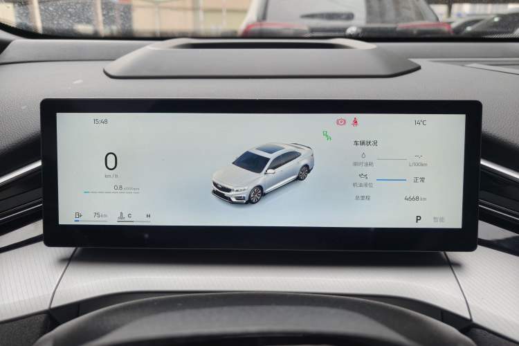 Used Geely Auto Preface 2025 Dongfang Yao 2.0TD Moonlight Edition Odometer Close Up