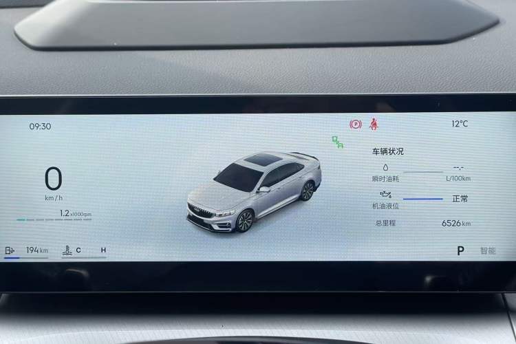 Used Geely Auto Preface 2025 Dongfang Yao 2.0TD Moonlight Edition Odometer Close Up