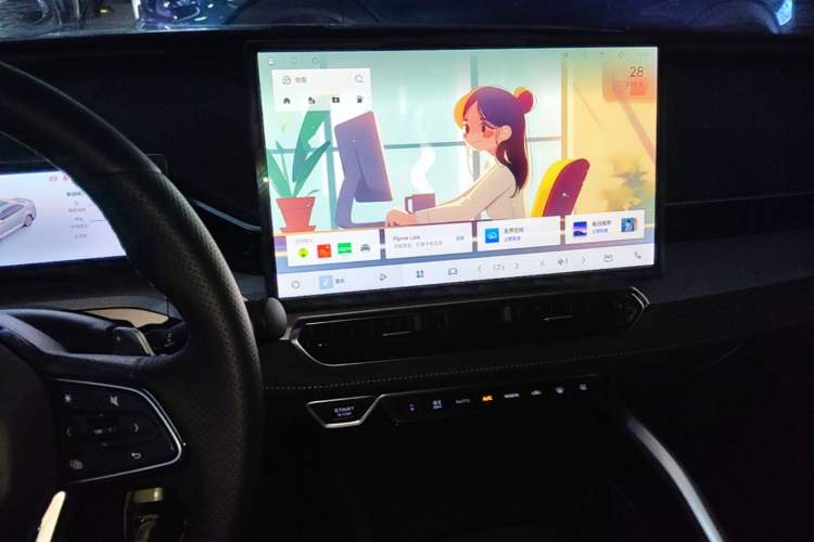 Used Geely Auto Preface 2025 Dongfang Yao 2.0TD Jin Chao Edition Audio And AC Panel