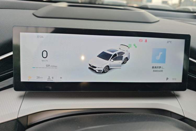 Used Geely Auto Preface 2025 Dongfang Yao 2.0TD Moonlight Edition Instrument Cluster