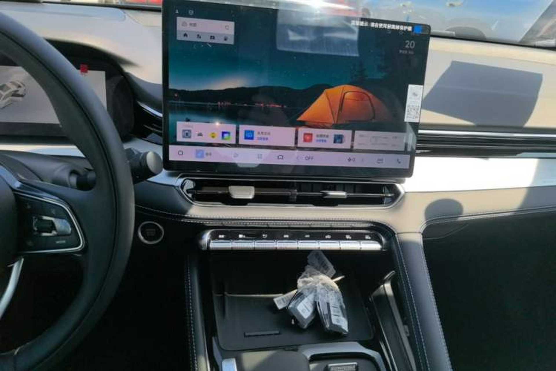 Used Geely Auto Preface 2026 Model Oriental Yao 1.5TD Kunlun Edition Audio And AC Panel