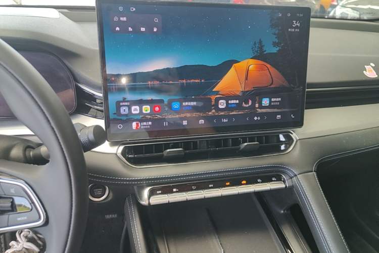 Used Geely Auto Preface 2026 Model Oriental Yao 2.0TD Xiaohan Edition Audio And AC Panel