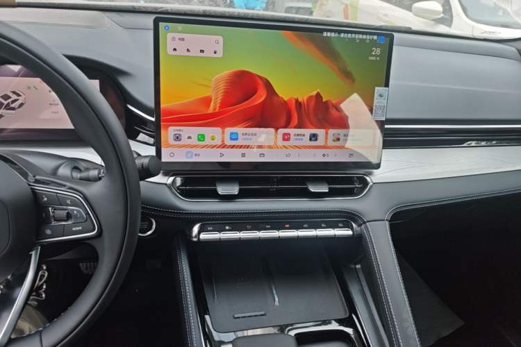 Used Geely Auto Preface 2026 Model Oriental Yao 1.5TD Kunlun Edition Audio And AC Panel