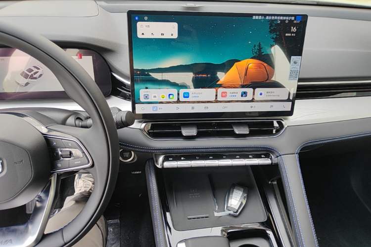 Used Geely Auto Preface 2026 Model Oriental Yao 1.5TD Kunlun Edition Audio And AC Panel