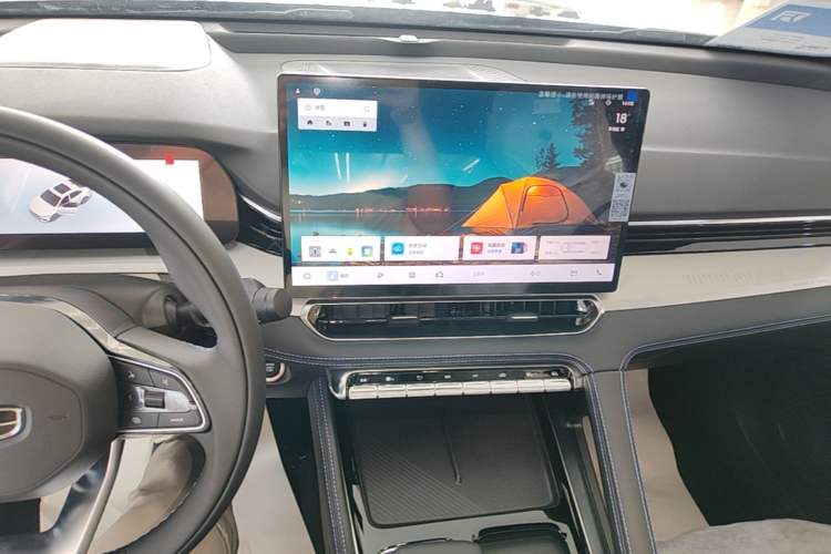 Used Geely Auto Preface 2026 Model Oriental Yao 1.5TD Fuyao Edition Audio And AC Panel