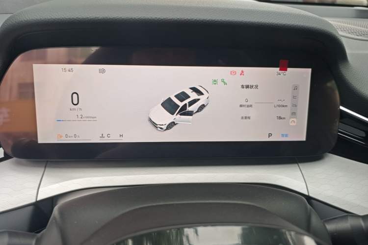 Used Geely Auto Preface 2026 Model Oriental Yao 1.5TD Kunlun Edition Instrument Cluster