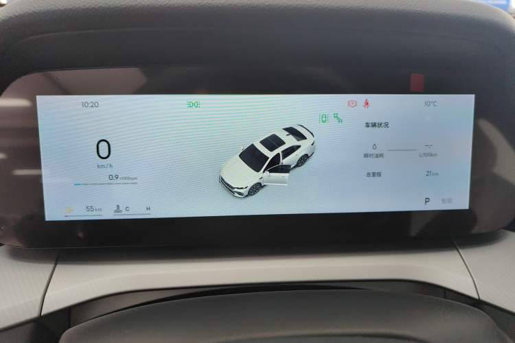 Used Geely Auto Preface 2026 Model Oriental Yao 1.5TD Fuyao Edition Instrument Cluster