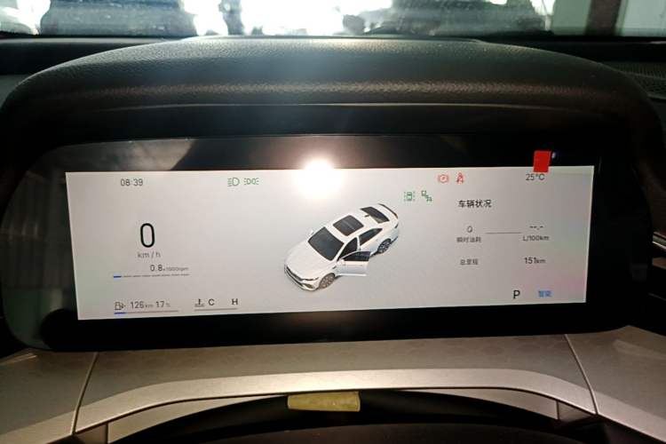 Used Geely Auto Preface 2026 Model Oriental Yao 1.5TD Kunlun Edition Instrument Cluster