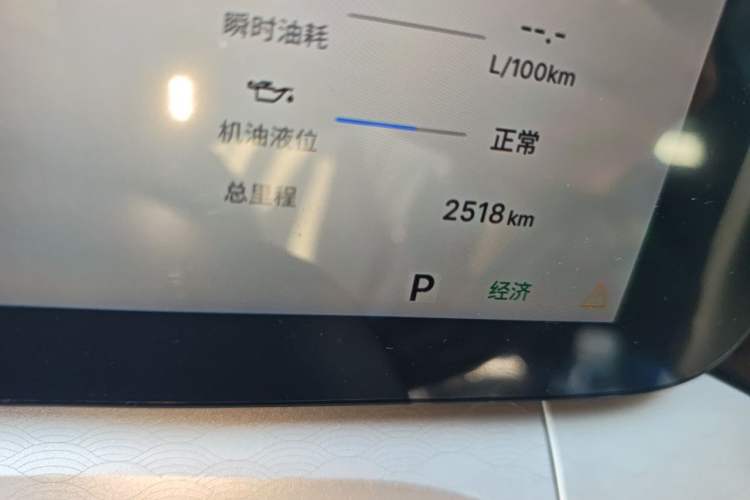 Used Geely Auto Preface 2026 Model Oriental Yao 2.0TD Wangyue Edition Odometer Close Up