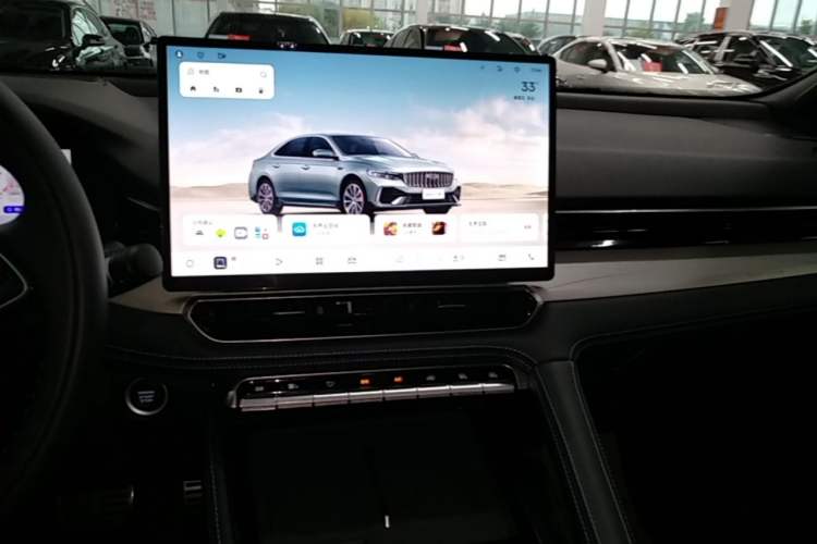 Used Geely Auto Preface 2026 Model Oriental Yao 2.0TD Wangyue Edition Audio And AC Panel