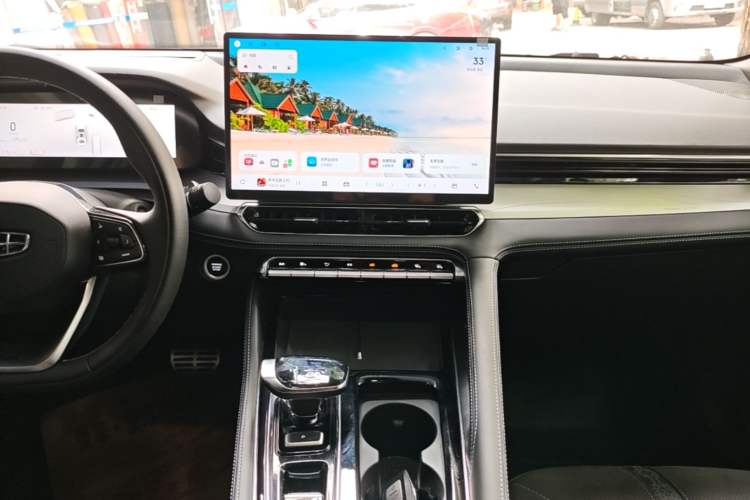 Used Geely Auto Preface 2026 Model Oriental Yao 2.0TD Wangyue Edition Audio And AC Panel