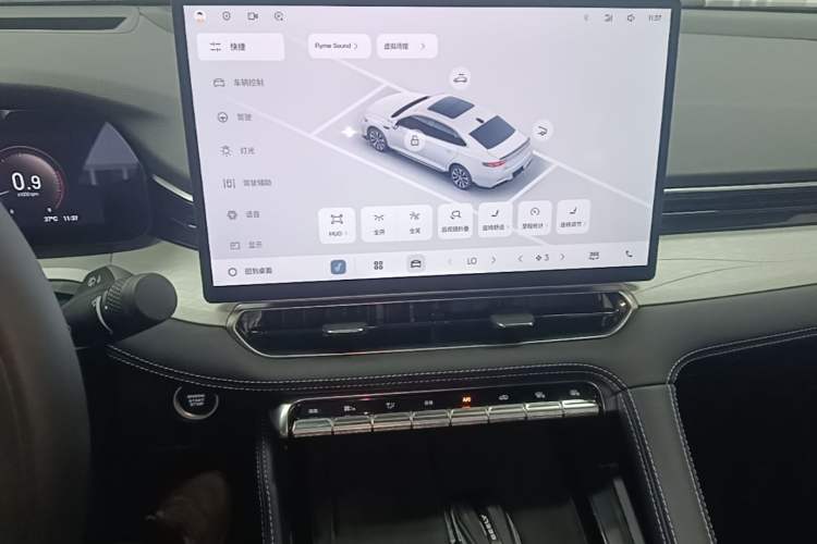 Used Geely Auto Preface 2026 Model Oriental Yao 2.0TD Wangyue Edition Audio And AC Panel