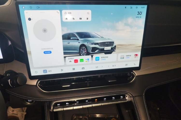 Used Geely Auto Preface 2026 Model Oriental Yao 2.0TD Wangyue Edition Audio And AC Panel