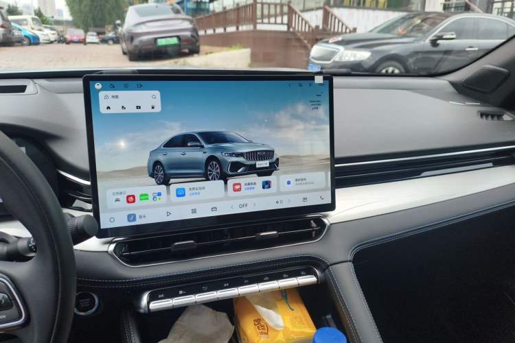 Used Geely Auto Preface 2026 Model Oriental Yao 2.0TD Wangyue Edition Audio And AC Panel