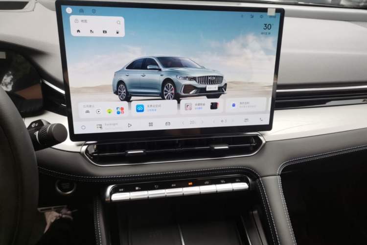 Used Geely Auto Preface 2026 Model Oriental Yao 2.0TD Wangyue Edition Audio And AC Panel