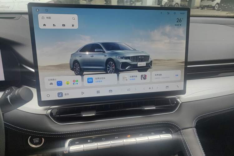 Used Geely Auto Preface 2026 Model Oriental Yao 2.0TD Wangyue Edition Audio And AC Panel